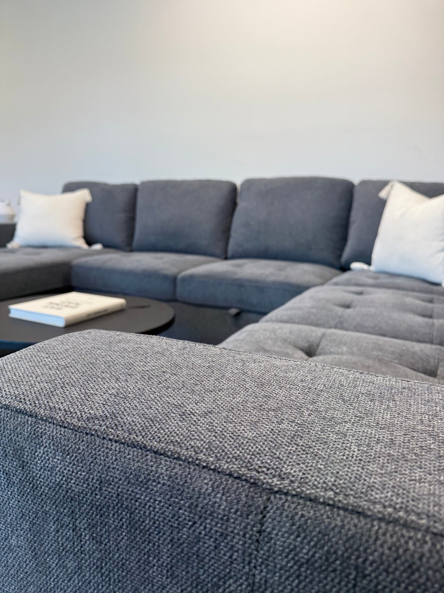 Victoria 4-Piece Sleeper Sectional with Dual Pull-Outs & Storage