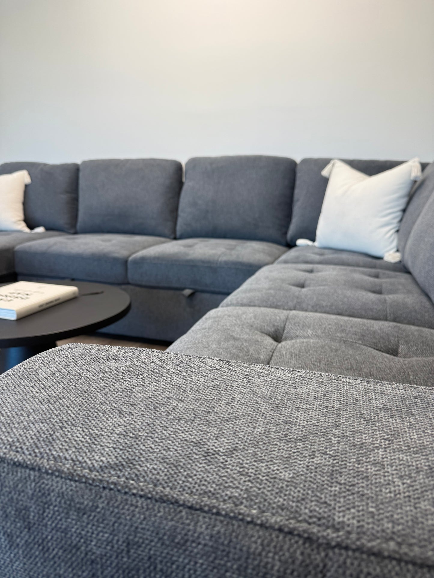 Victoria 4-Piece Sleeper Sectional with Dual Pull-Outs & Storage