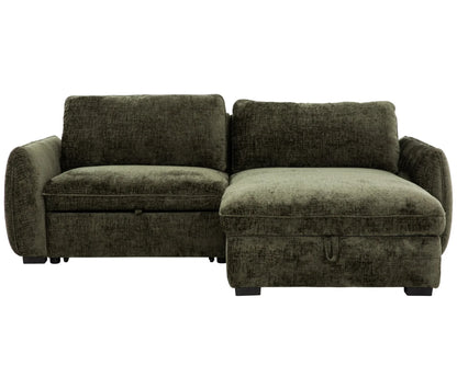 Bowen Sofa Bed Sectional Green