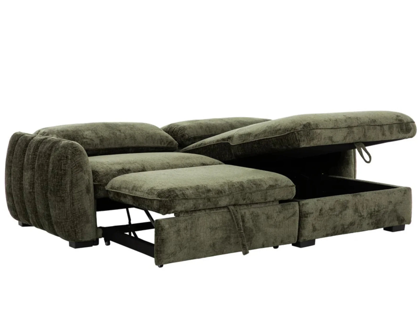 Bowen Sofa Bed Sectional Green