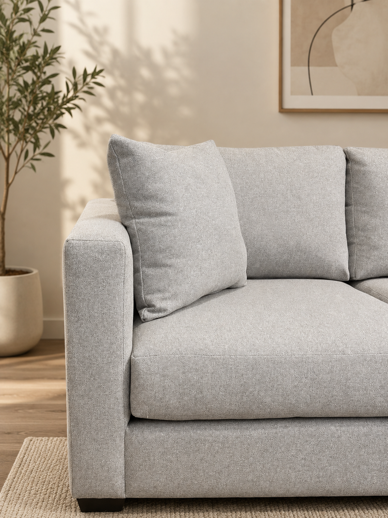 grey classic sofa canadian made 
